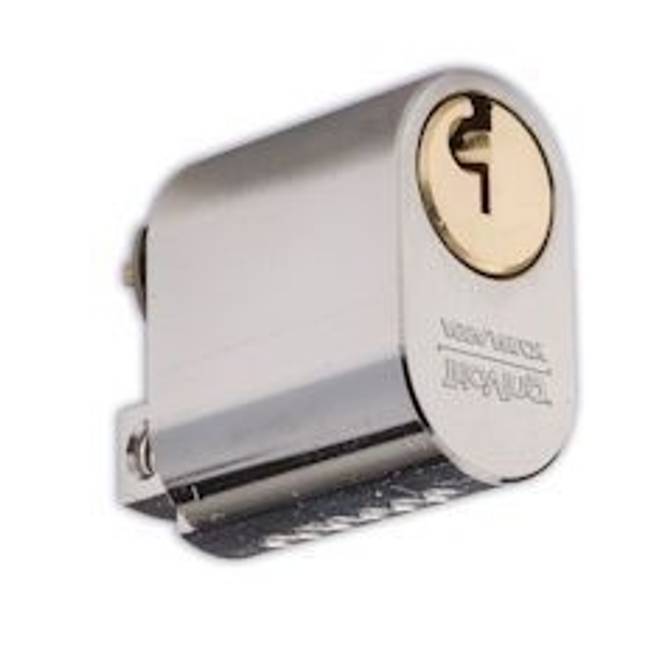 Hovedbilde Assa Abloy 1220 d12 Norsk Oval Låsesylinder